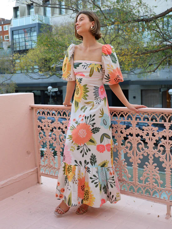 JAMILLA - FLORAL MAXI DRESS