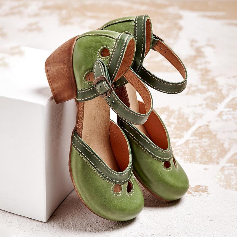 Roziala | Orthopaedic Low Heel Sandals