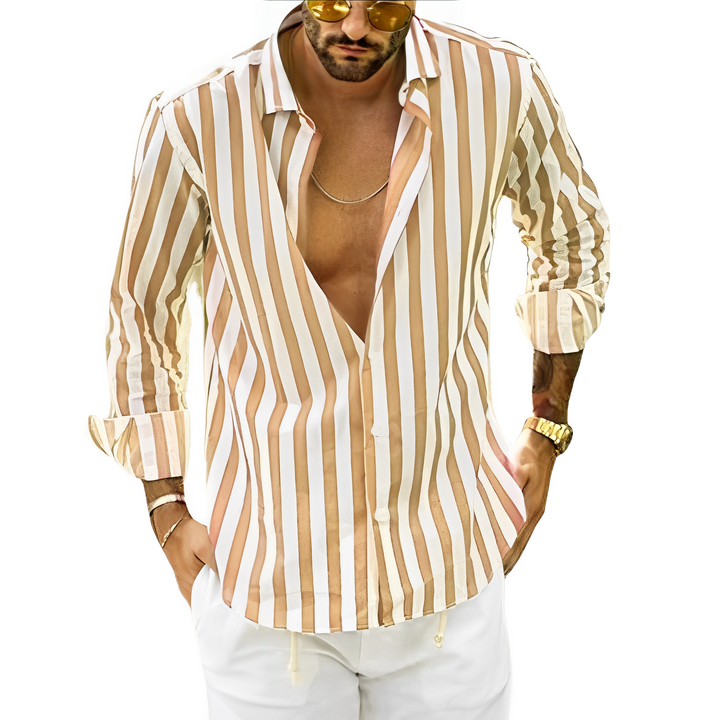 MEN'S SUMMER STRIPED SHIRT - MARTIN