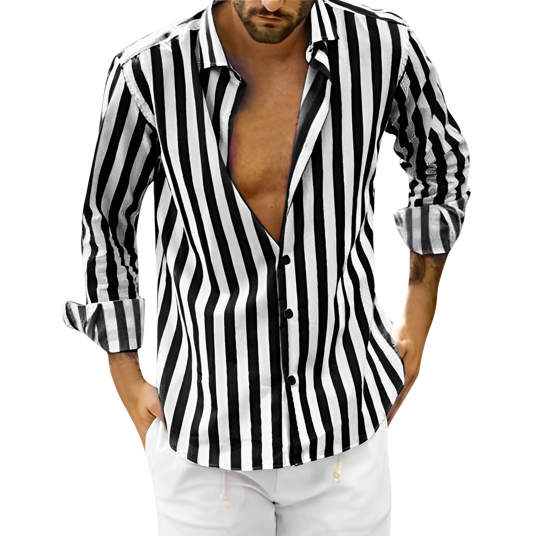 MEN'S SUMMER STRIPED SHIRT - MARTIN