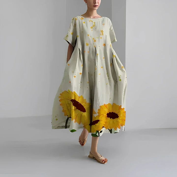 Tahina™ | Bohemian Spring Flower Dress