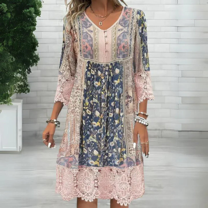 VICKY - Chic Bohemian-inspired dress