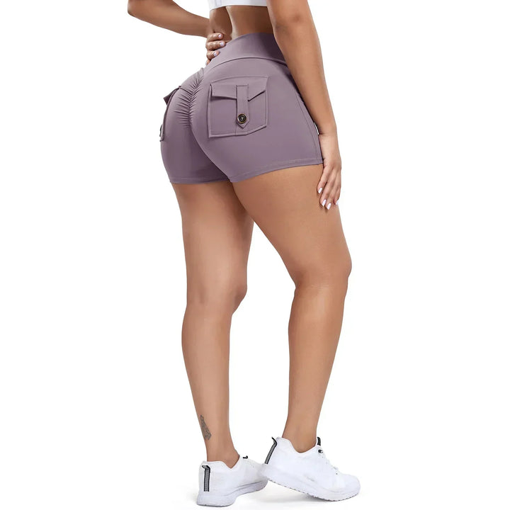 HIGH-WAISTED PUSH-UP SHORTS FOR WOMEN - DINA