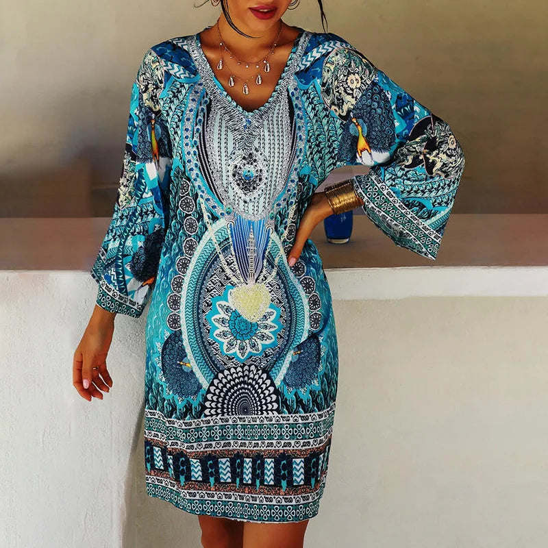 BOHEMIAN DRESS FOR WOMEN - GENA